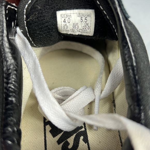Vans Old Skool Skate Shoes - Black/White - 5.5 - Picture 8 of 8